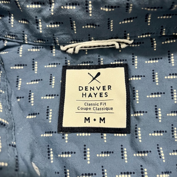 Denver Hayes Men's Classic Fit Polo Shirt Short Sleeves Medium Size - Picture 6 of 16